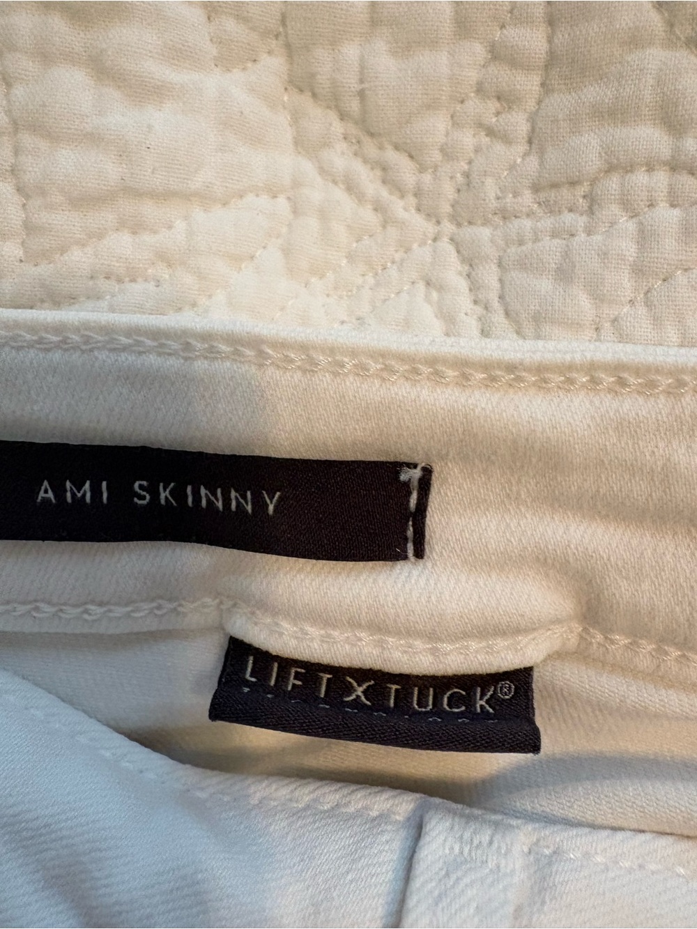 NYDJ Women’s White Straight-Leg Jeans - Picture 7 of 7